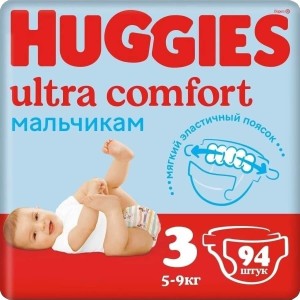 Подгузники Huggies Ultra Comfort Boy Giga 3 94 шт