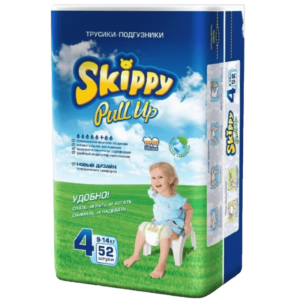 Трусики-подгузники Skippy Pull-Up 4 (52 шт)