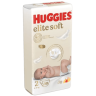 Подгузники для новорожденных Huggies Elite Soft 2 Jumbo 50шт