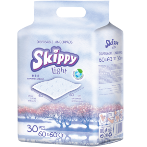 Пеленки впитывающие Skippy Light 60*60 см (30 шт)