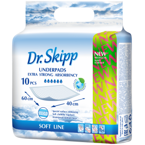 Пеленки Dr. Skipp Soft Line 60*40 см (10 шт)